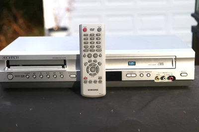 Samsung DVD-V4600C VCR VHS REPRODUCTOR DE DVD combo 4 cabezales HiFi VHS FUNCIONA-*DVD NO* Foto 1 de 4