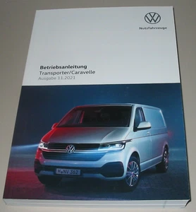 Betriebsanleitung VW Transporter Caravelle T6 / T6.1 Bordbuch Handbuch Buch NEU - Bild 1 von 1