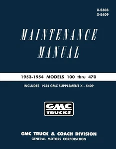 Service Manual for 1953-1954 GMC Truck - Bild 1 von 7