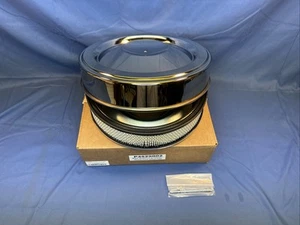 Mopar P4529002 Chrome Unsilenced Air Cleaner without Tube 340 383 440 Magnum HP - Picture 1 of 11