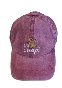 Oh Snap! /Baseball Mütze rot Einheitsgröße verstellbar bestickt David und Young - Bild 1 von 8