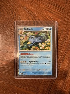 Pokémon TCG Mega Evolutions Golduck #008 Blister Pack Promo - Picture 1 of 2