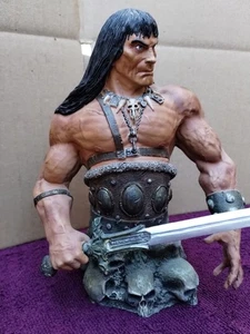 Conan the Slayer Mini Bust Statue Ltd. Ed. 2003 Dark Horse Jeffery Scott 41/3500 - Picture 1 of 22