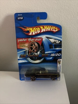Hot Wheels 2005 First Editions #18 '69 Pontiac GTO Realistix Faster than Ever - Image 1 of 2