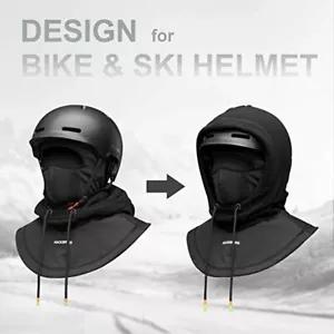 Winter Ski Mask Thermal Fleece Balaclava Ski Full Face Mask Cold Weather for Men - Picture 1 of 7