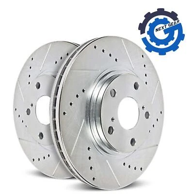 Novo par de rotores de freio traseiro Power Stop Performance 2012-2022 Subaru JBR1548XPR - Imagem 1 de 2
