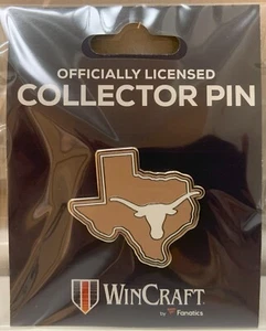 TEXAS LONGHORNS LAPEL COLLECTOR PIN WINCRAFT - Picture 1 of 1