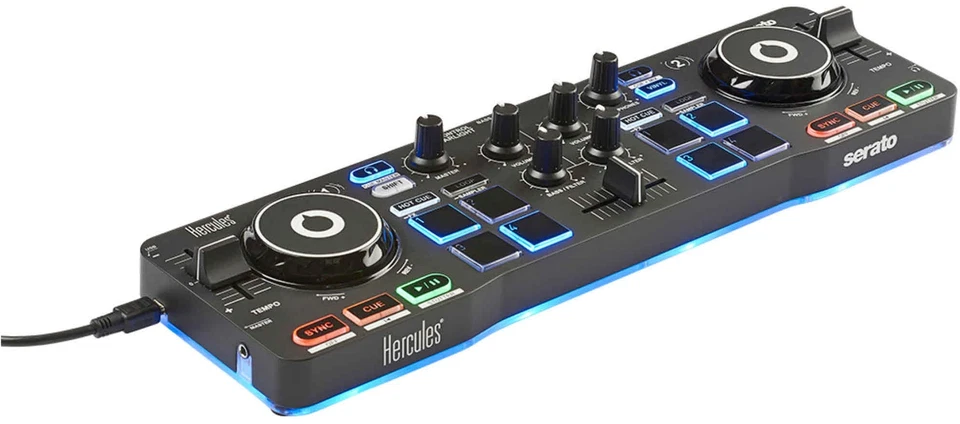 Hercules DJ DJControl Starlight | Pocket USB DJ Controller with Serato - Image 1 of 1