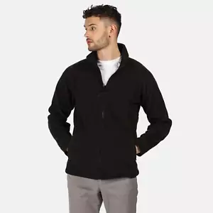 Regatta Thor III schwarz Herren Full-Zip Anti-Pill Quick-Dry Fleece #TRF532 - Bild 1 von 4