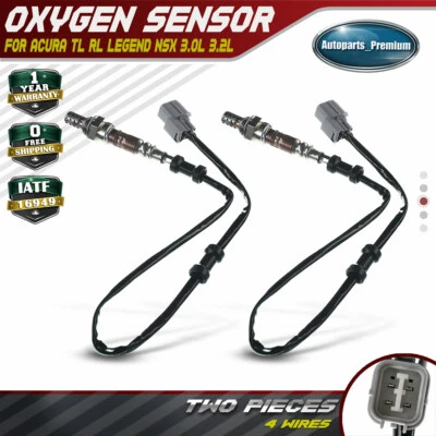 2x Sensores de oxígeno aguas arriba para Acura Legend 91-95 NSX 91-99 RL 96-04 TL 96-98 Foto 1 de 4