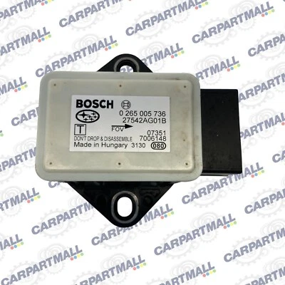 2008 2009 Subaru Outback Vehicle Yaw Rate Sensor Control Module 27542AG01B OEM - Image 1 of 4