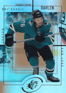 2021-22 UD Extended #SPX-39 Jonathan Dahlen - San Jose Sharks
