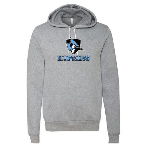 Venley Official NCAA Johns Hopkins Blue Jays Unisex Hooded Pullover Sweatshirt Cover