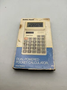 Vintage Radio Shack Dual Powered Calculator, EC-447, Cat. No. 65-891 - Picture 1 of 14