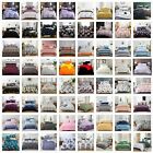Soft Quilt Duvet Doona Cover Set Single Double Queen King Size Bed Pillowcases