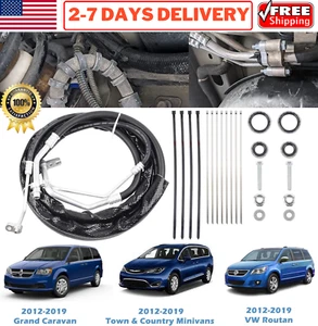 C68100 Rear Aux AC Line Hoses for 2012-19 Dodge Caravan Chrysler Town Country VW - Picture 1 of 23