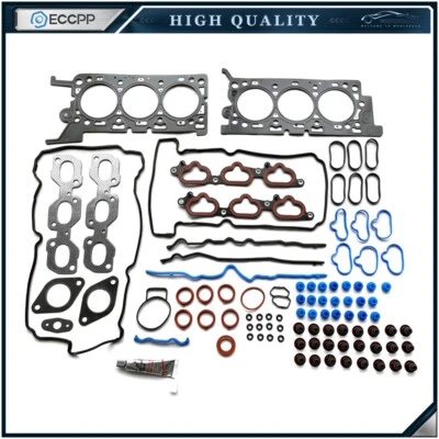 Juego de juntas de culata ECCPP para 01-04 Mazda Tribute Ford Escape 3,0 L VIN 1 Foto 1 de 4