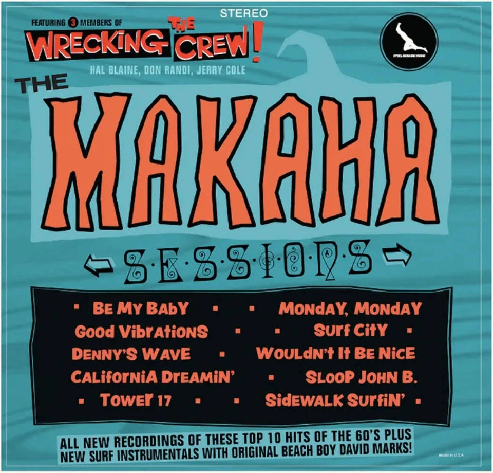 Hal Blaine, Don Randi, Jerry Cole & David Marks The Makaha Sessions Orange Vinyl - Image 1 of 1