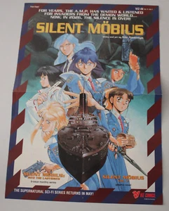 Silent Mobius Viz Werbeflyer Mai 1999 Manga doppelseitig 15,5x11 - Bild 1 von 6