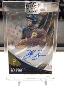 KE'BRYAN HAYES Tek AUTO Piratas 2022 Topps claramente auténtico/50 Tek-KH Piratas - Imagen 1 de 2