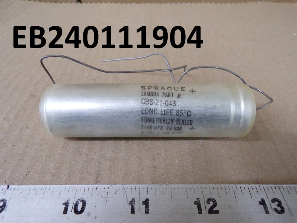 F/A-18 & Fixed Electric Capacitor, PN: CBS21-043 (EB240111904) - Image 1 of 1