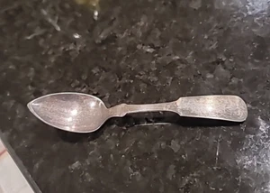 J. G. Baldwin Coin Silver Spoon - Picture 1 of 6