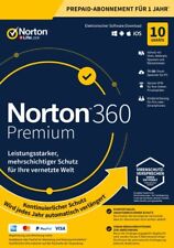 Norton 360 Premium 10-Geräte, 1-Jahr Inkl. 75 GB Kontinuierlicher Schutz