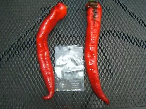 Doux des Landes Fresh Organically Grown Heirloom Sweet Pepper Seeds (20) - Picture 1 of 3