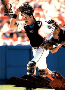 2000 (METS) Pacific Omega Copper #91 Mike Piazza /45
