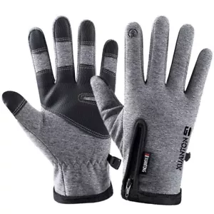Guantes cálidos de invierno con pantalla táctil a prueba de viento de 35 ° F para hombres impermeables para clima frío - Imagen 1 de 15