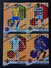 2021-22 Panini Mosaic FIFA Road to World Cup ORANGE FLUORESCENT PRIZMS You Pick