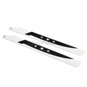 325mm Carbon Fiber Blades for 450 Class RC Helicopter Propeller Hobby Upgrade - Picture 1 of 6