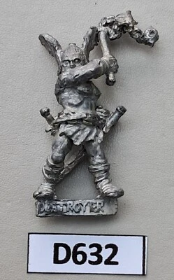 GW Norse Barbarian Destroyer with Flail Mace - (D625) Metal - Image 1 of 2