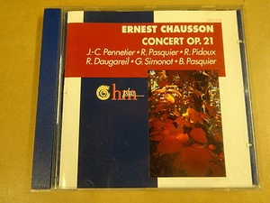 CD / ERNEST CHAUSSON CONCERT OP.21 - PASQUIER / PENNETIER / PIDOUX / DAUGAREIL.. - Picture 1 of 2
