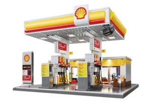 CaDA C66026W Shell gasolinera (1222 piezas) City Stadt bloques de terminales ¡NUEVO EMBALAJE ORIGINAL! - Imagen 1 de 1