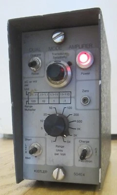 KISTLER DUAL MODE AMPLIFIER 504E4 (YR71) with 545A 150 KHz LP Filter - Image 1 of 4