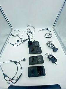 4 X Jabra Pro Art 9400BS + 1 Helm D6F + 2 Laden + Kabelbinder - Bild 1 von 9