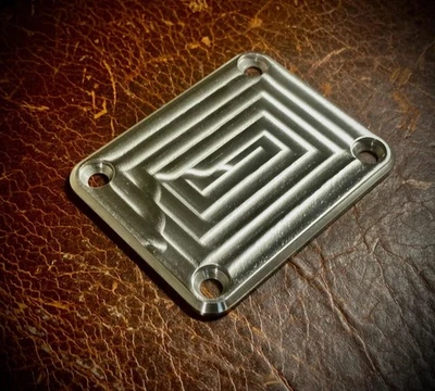 Van Dyke-Harms acabado mecanizado, placa de cuello extra gruesa (solo) Foto 1 de 4