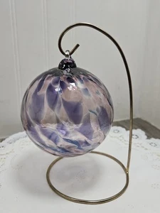 4" Leone Hexenkugel/Ornament/Sonnenfänger signiert mit Aufsteller - Bild 1 von 10