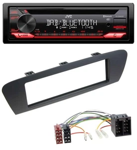 JVC CD DAB USB Bluetooth MP3 Autoradio für Renault Scenic (ab 09) - braun - Bild 1 von 7