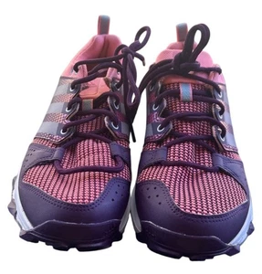 Adidas Galaxy Mujer Talla 8.5 Trail Running Zapatos Rosa y Azul Marino Malla - Imagen 1 de 15