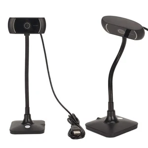 C185 HD Webcam Noise Reduction 60° View 360° Rotation 30 Fps Webcam For Vid - Photo 1/12