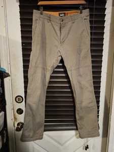 Howler Brothers ATX Work Pants Men's 33x32 Tan Chino Double Knee Bros - Bild 1 von 7