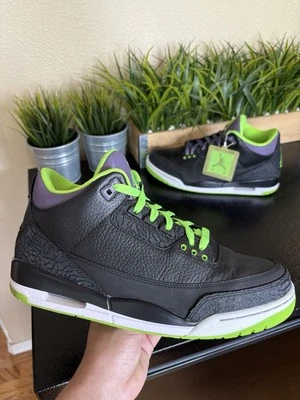Air Jordan 3 Retro Joker 136064-018 para hombre talla 11 valor de mercado minorista $400 Foto 1 de 4
