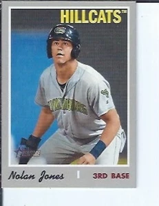 Nolan Jones 2019 Topps Heritage Minors SP - Bild 1 von 1