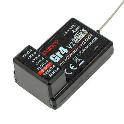Flysky FGR4 FS-FGR4 4CH 2.4G Receiver Can Be PPM/IBUS for FS-FG4 Transmitter - Image 1 of 4