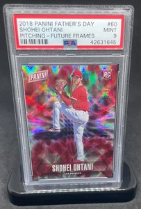 Cuadro Panini Father's Day Shohei Ohtani Future 2018 RC #60 10/50 PSA 9-3 x MVP - Imagen 1 de 3