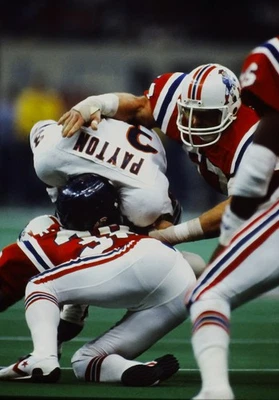 Walter Payton Original 35mm Slide Superbowl 20 1986 Chicago Bears VS New England - Image 1 of 2