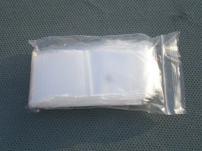 100 Count Uline 2 Mil. 2" X 3" Resealable Clear Poly Plastic Bag, PN S-1291 - Image 1 of 2