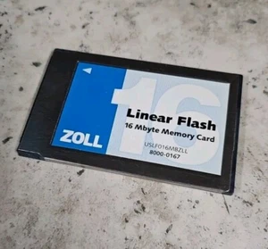 8000-0167 Zoll E-Series PCMCIA Strata Flash 16 Mbyte Memory Card - 8 Available! - Picture 1 of 1